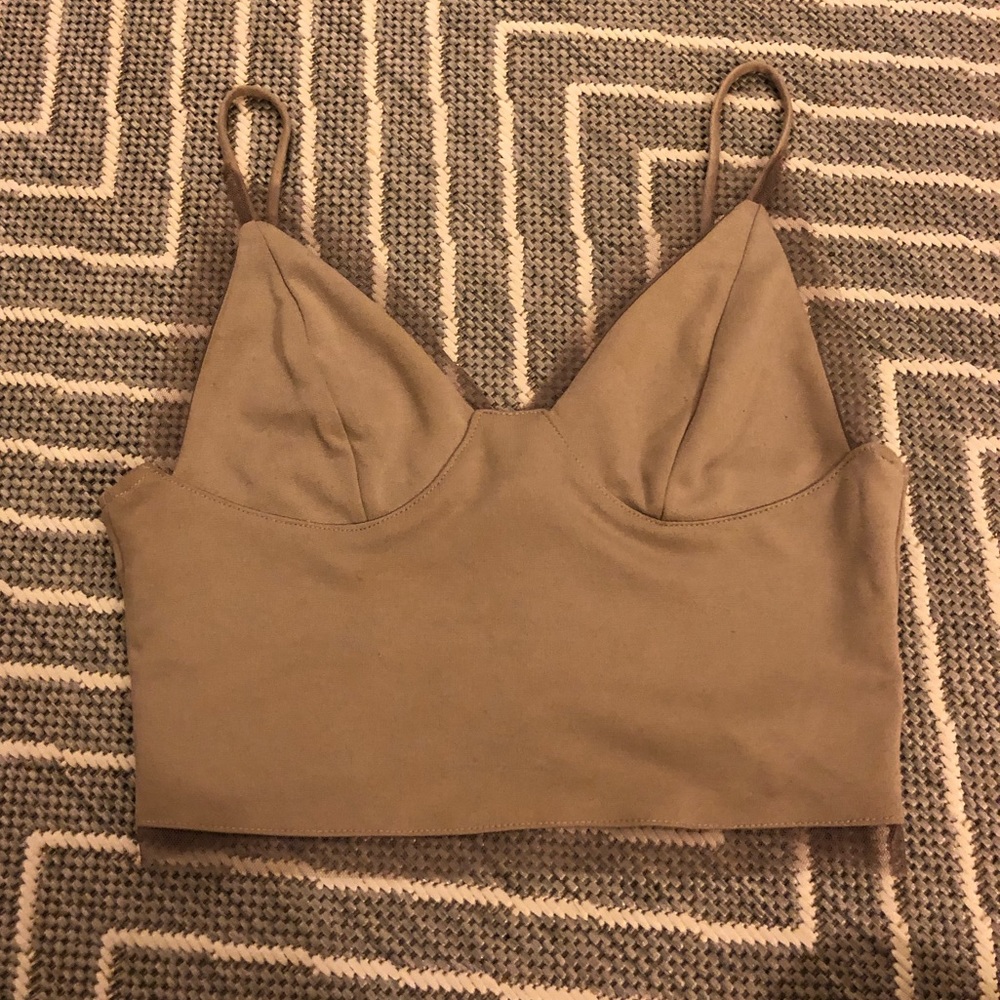 Silence + Noise tan top